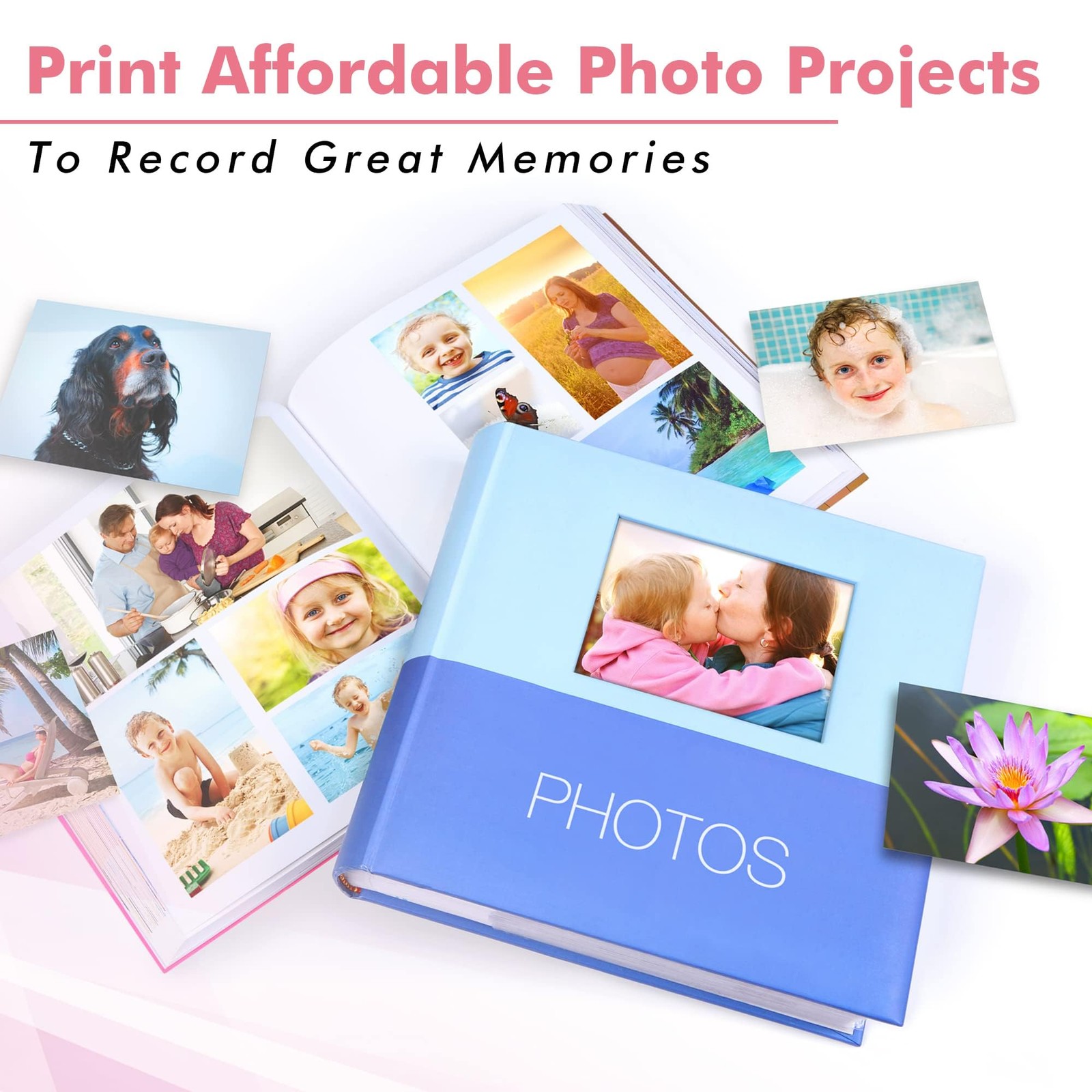 200 PCS 5×7 Inch 54lb 200gsm Glossy Thick Inkjet Photo Paper Invitation Cards