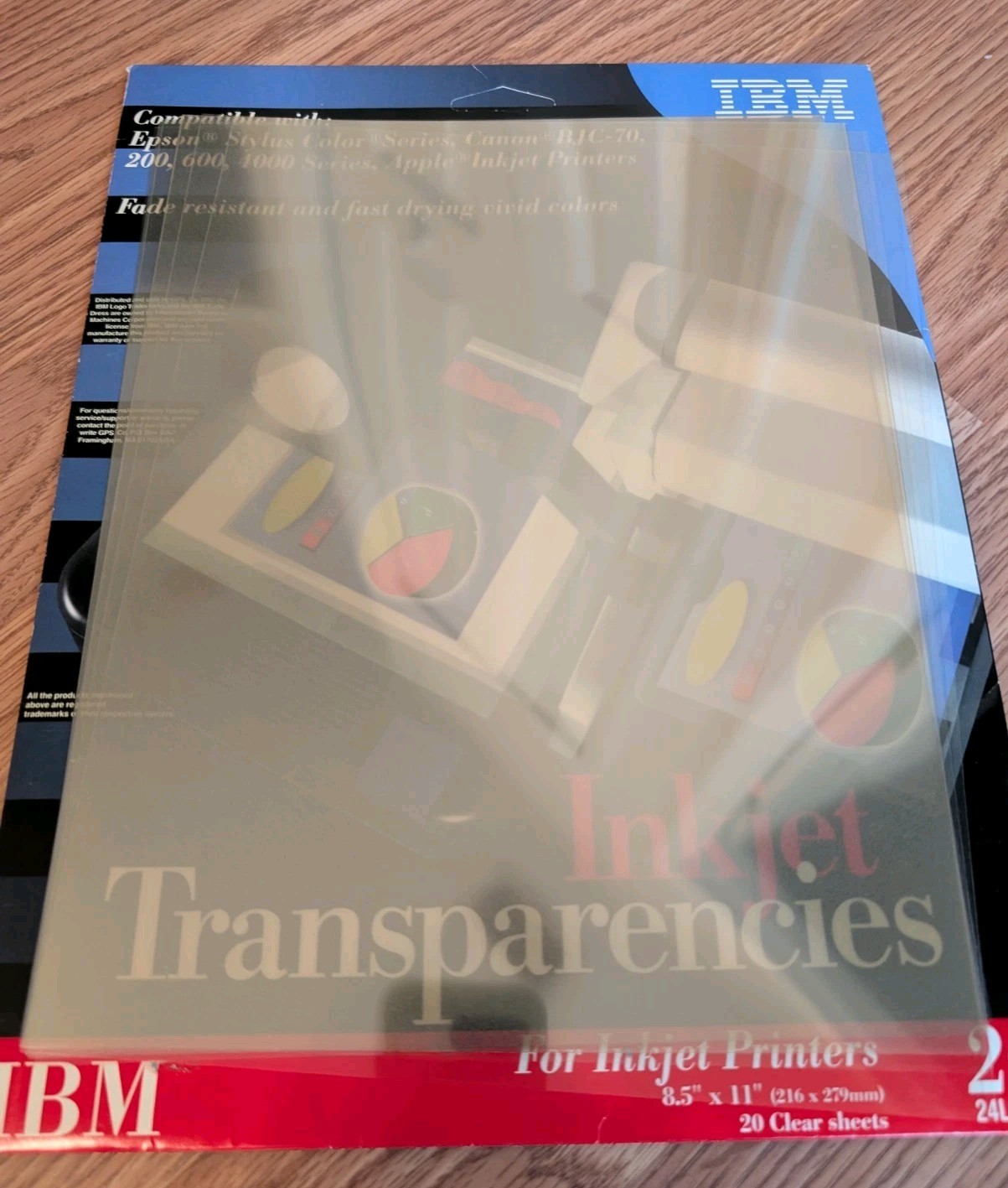 13 Sheets Transparency Film Paper, 8.5×11 Inches Transparent Film for Ink Jet