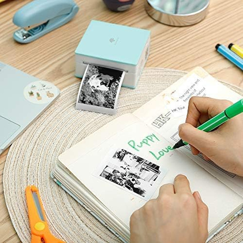 White Self-Adhesive Thermal Paper, Glossy Printable Sticker Paper Label for M02