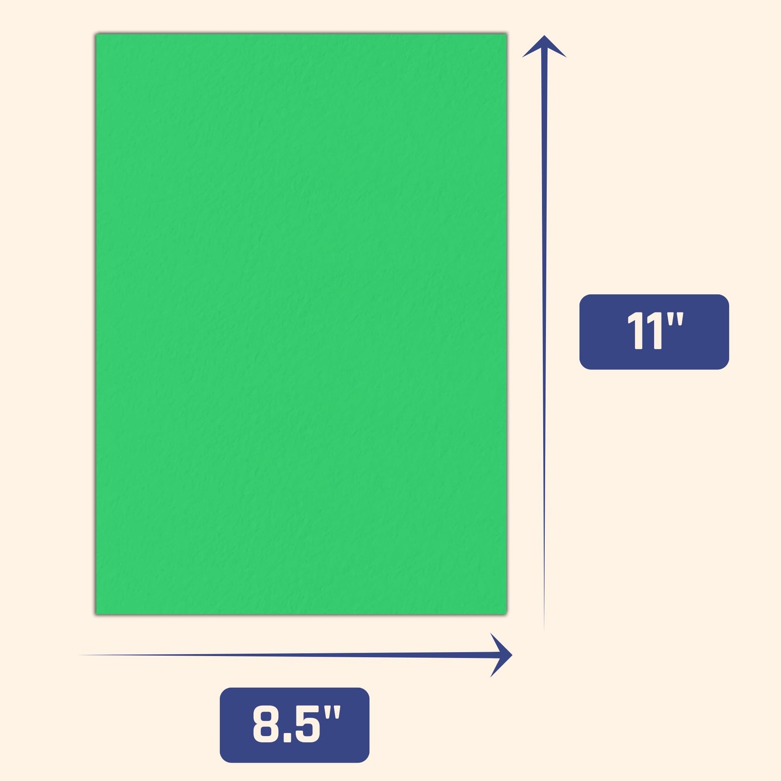 96 Pieces, 85 lb (230 gsm) – Green Cardstock, Thick Heavy Cardboard – Laser a…