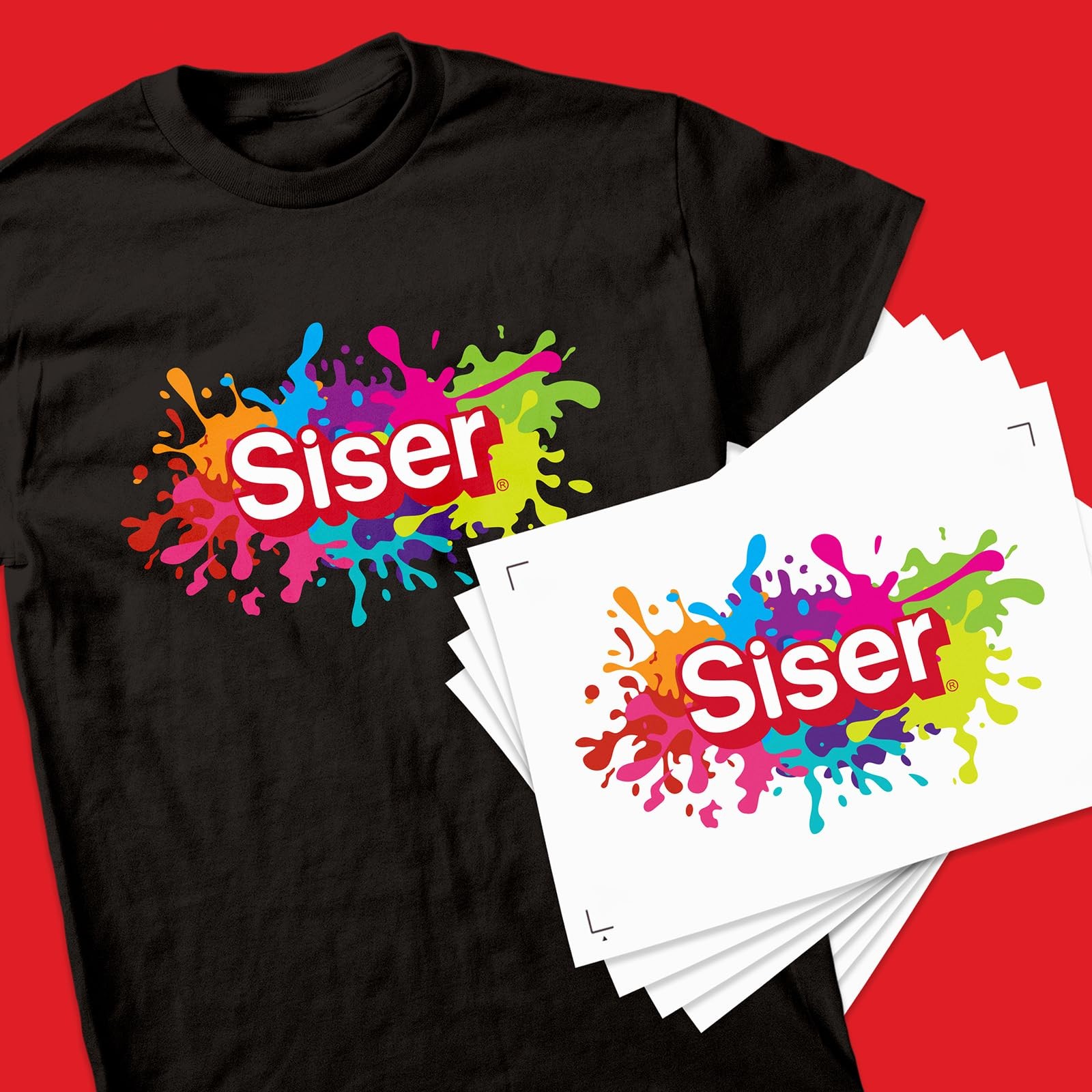 EasyColor DTV 8.4 x 11 Sheets – Inkjet Printer Compatible Heat Transfer Vinyl…