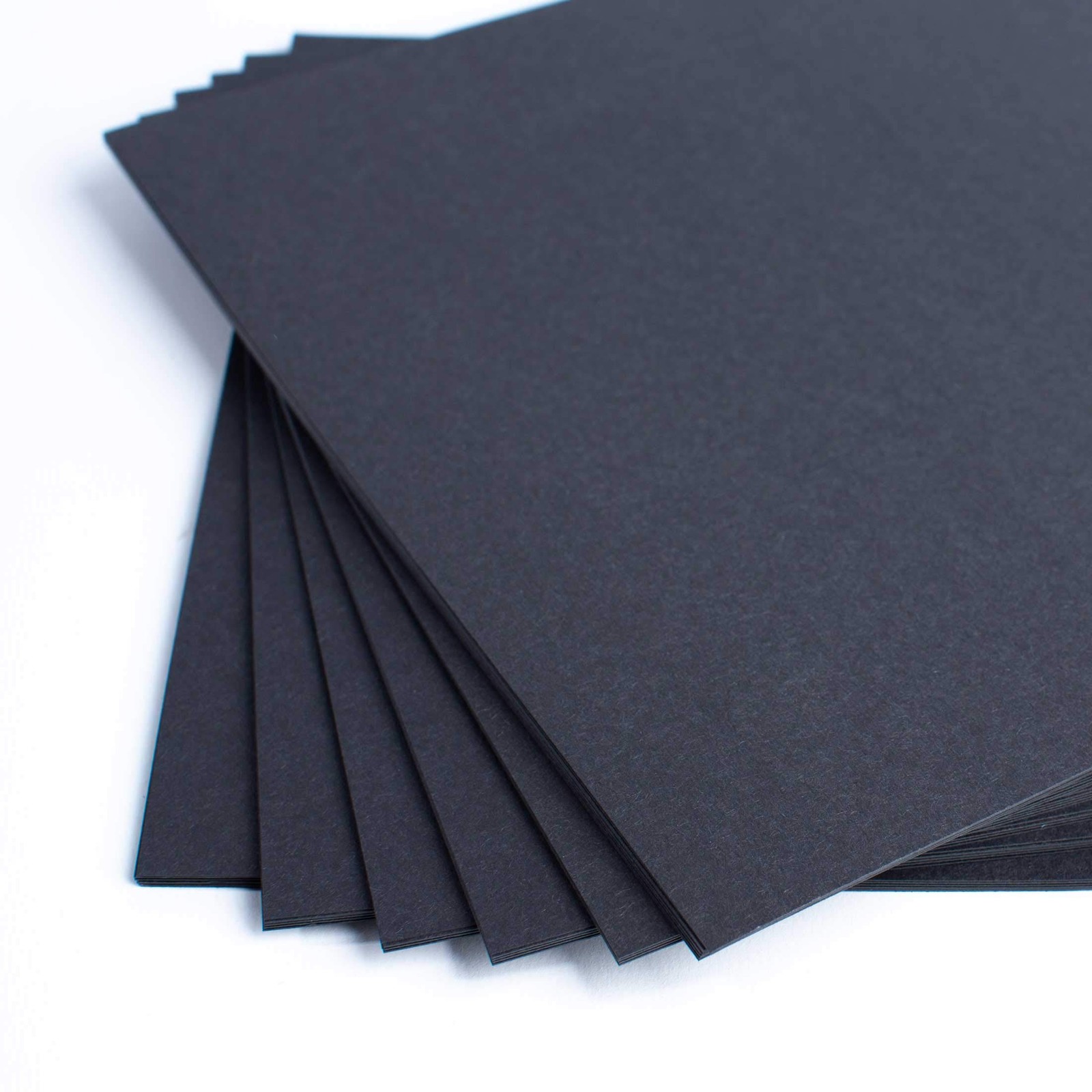 House of & Paper 220gsm A2 CARD – Black 50 Count Sheets