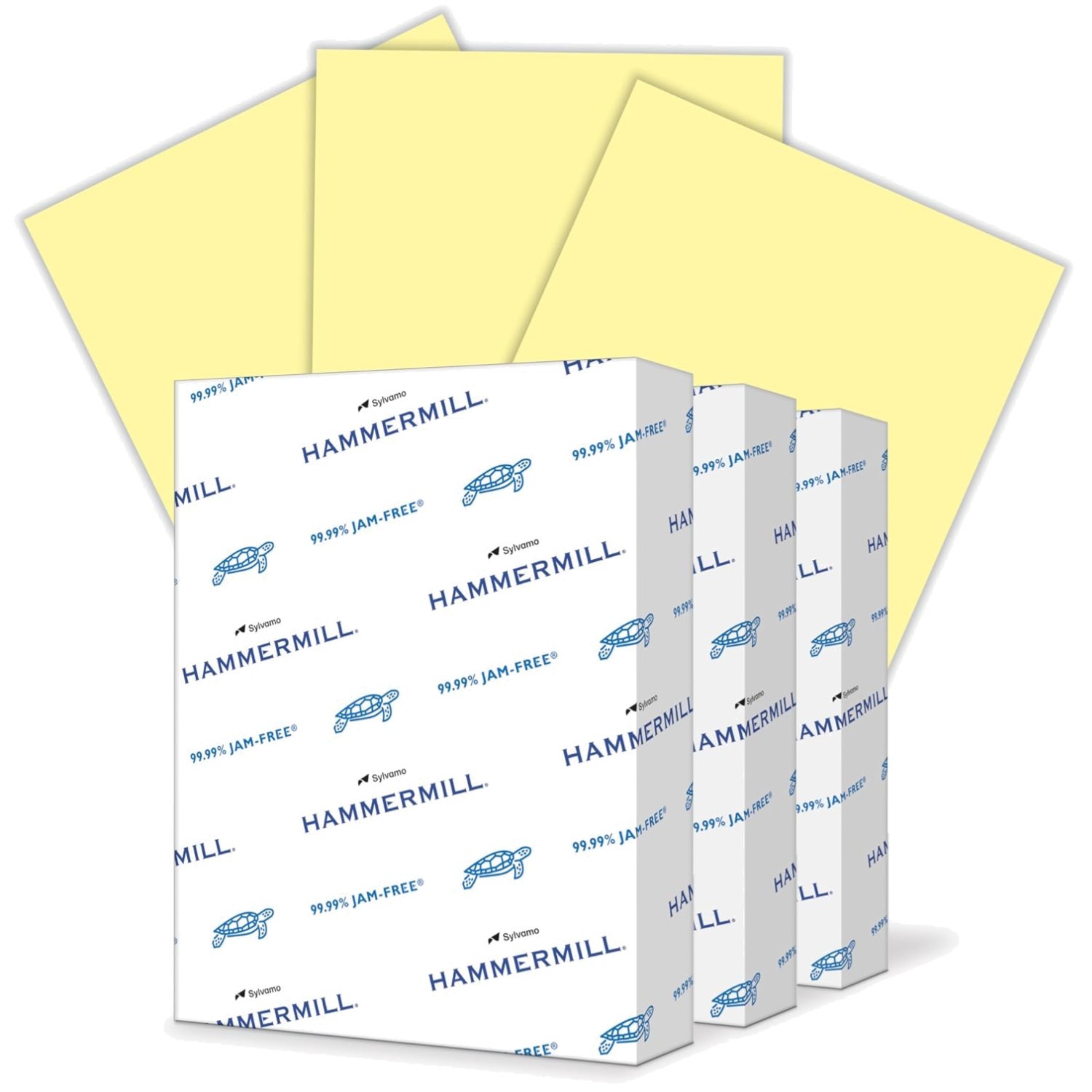 Sustainable 20lb Canary Printer Paper – 1500 Sheets