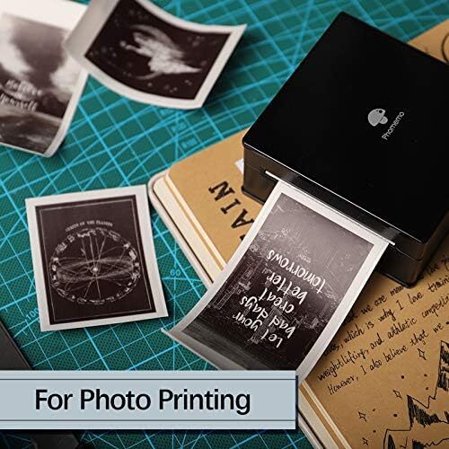 6 Rolls Phomemo M02/M02 Pro/M02S/M03 Sticker Adhesive Paper Set for DIY Printing