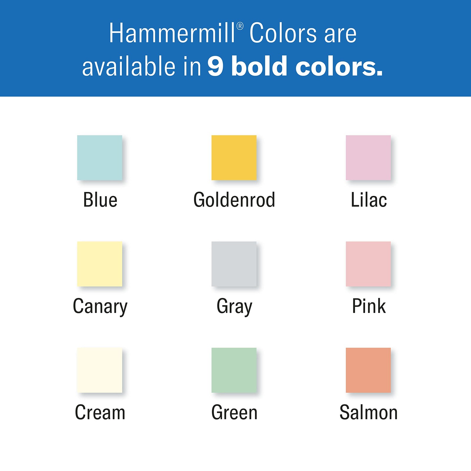 Hammermill Colored Paper, 20 lb Canary Printer 1 Ream | 500 Sheets,