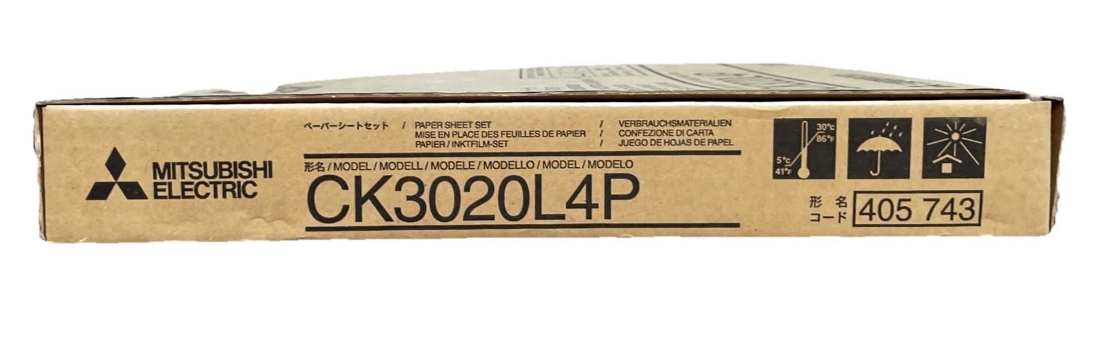 Mitsubishi Electric Paper Sheet Set CK3020L4P | 485093 – 405743