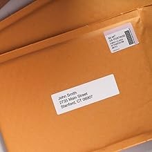 Authentic LW Multi-Purpose Square Labels, for LabelWriter Printers, Great for