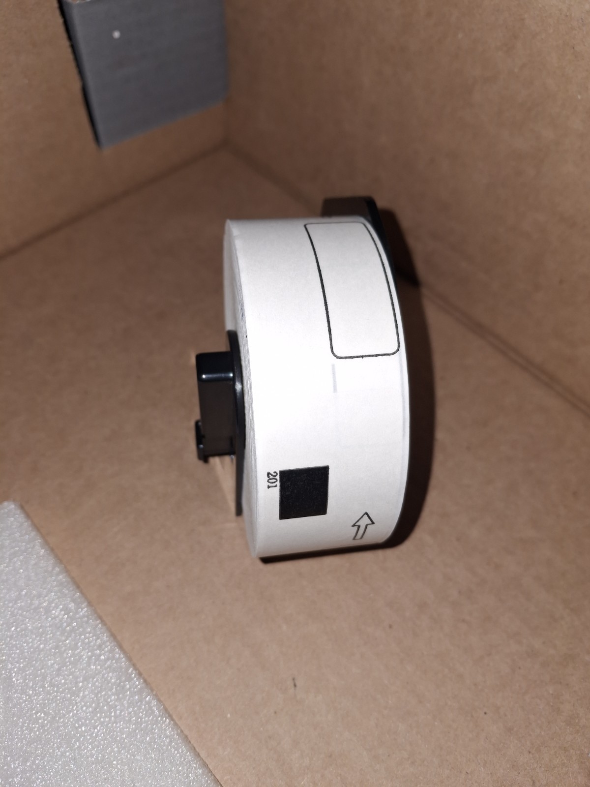 (Lot of 7) LD Brother DK-1201 Compatible Address Labels 400 Per Roll 2,800 Total