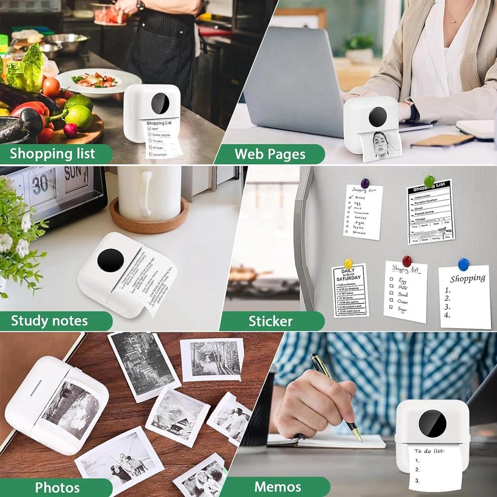 20PCS Printer , Thermal Sticker ,Self-Adhesive, Thermal Printer ,Notes8324