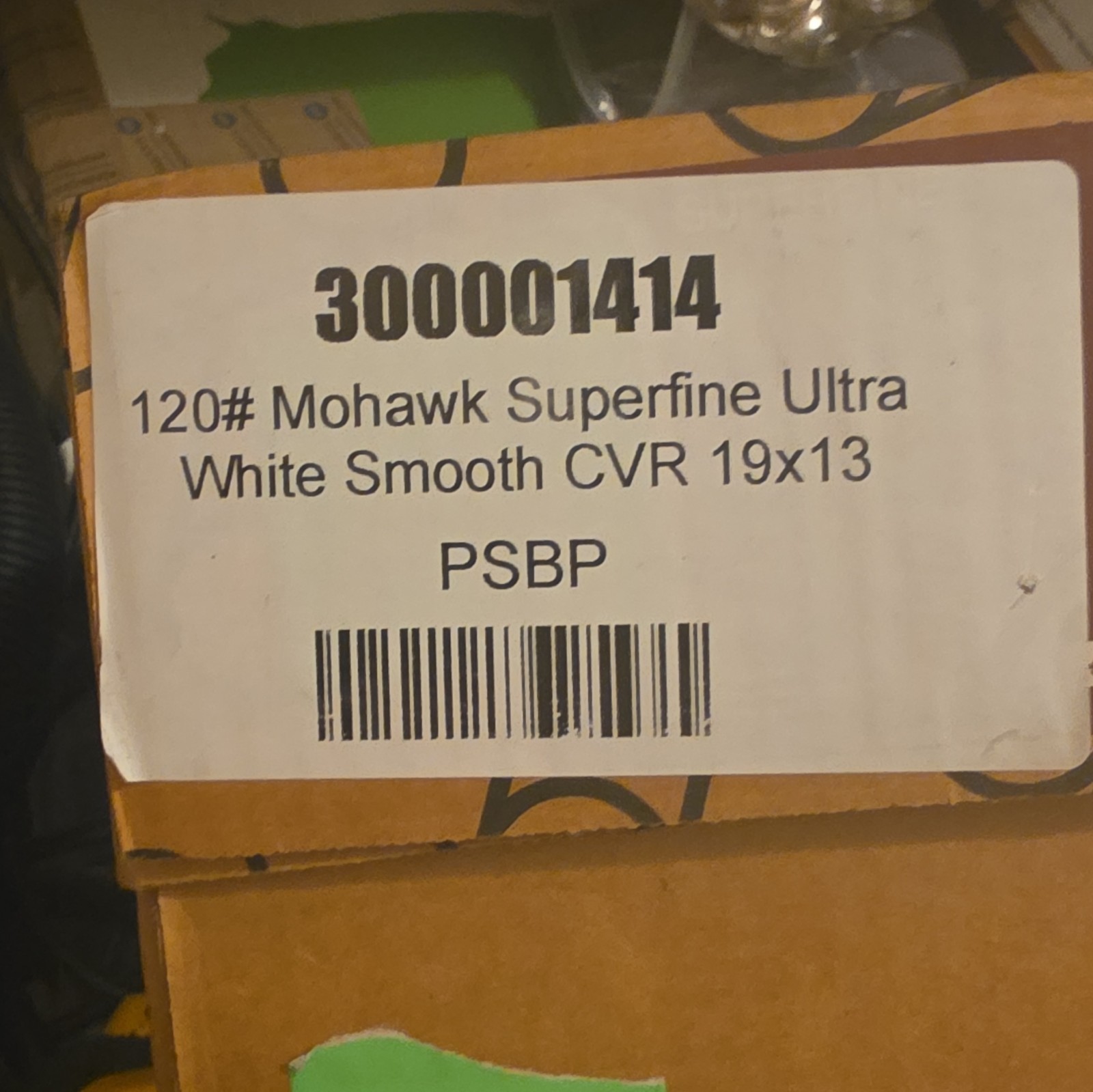 Mohawk i-TONE Superfine Ultra White Smooth Cover Paper 19×13 324gsm Laser