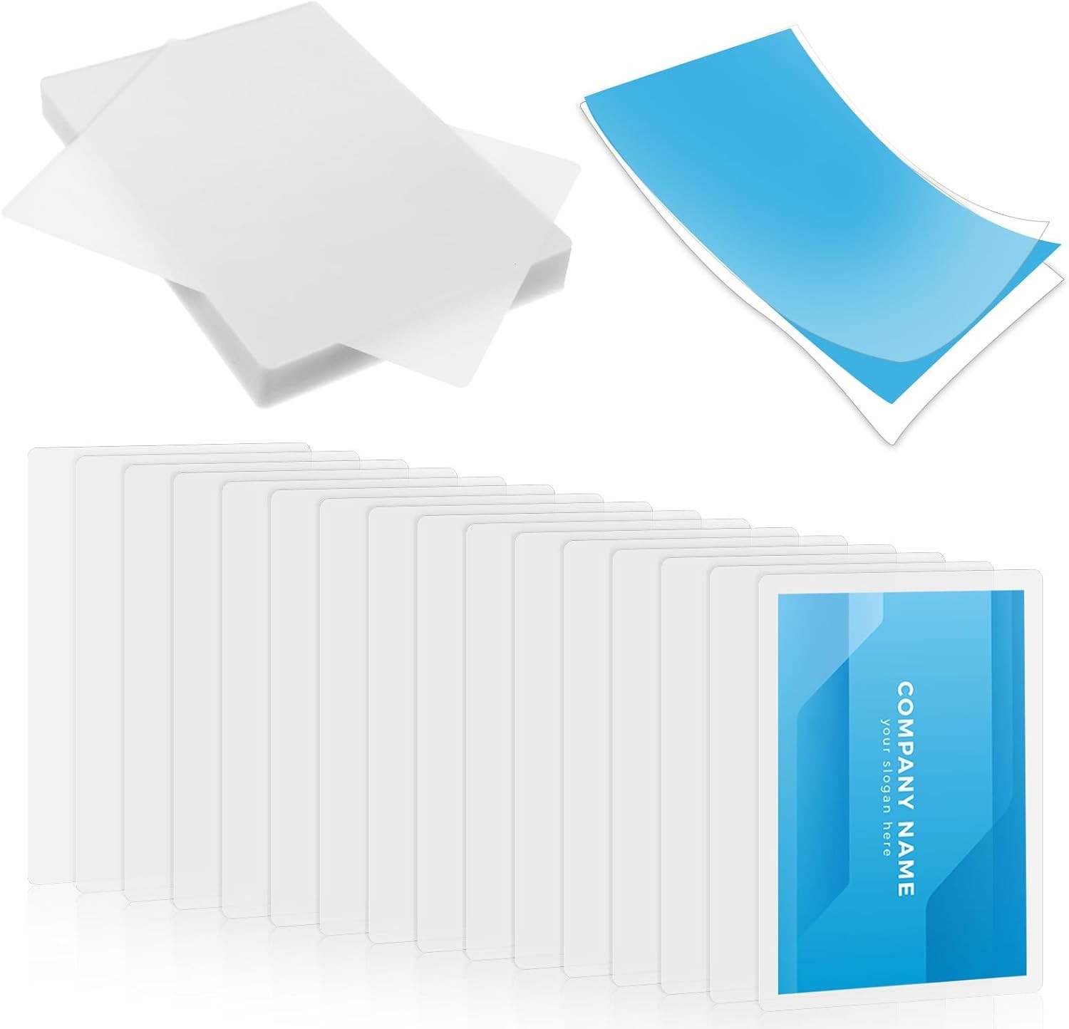 100 Packs Laminating Pouches 6″ x 9″ Clear Thermal Laminating Plastic Paper