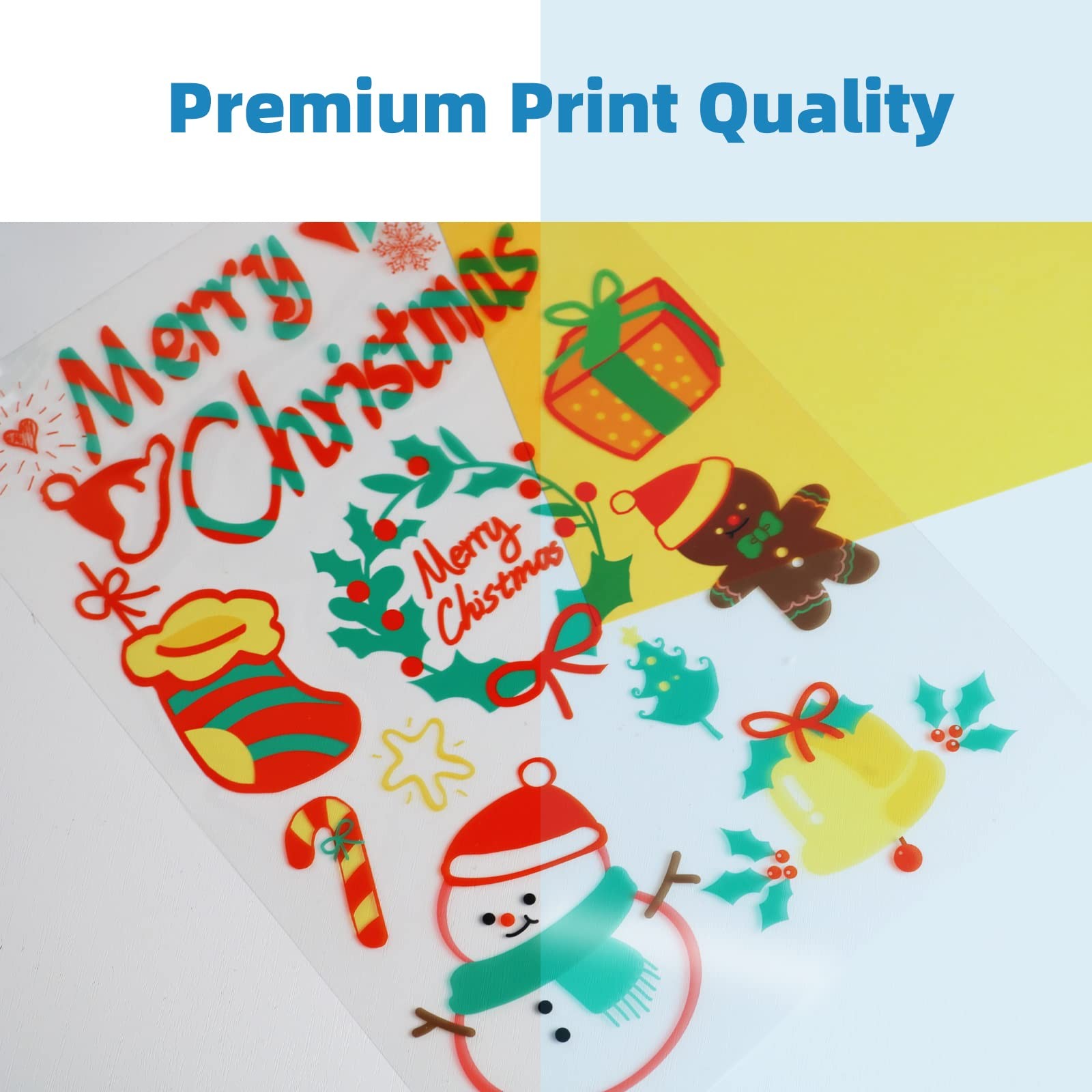 Printable Transparency Film 90 Sheets Acetate Clear 8.5×11 Inkjet Projector