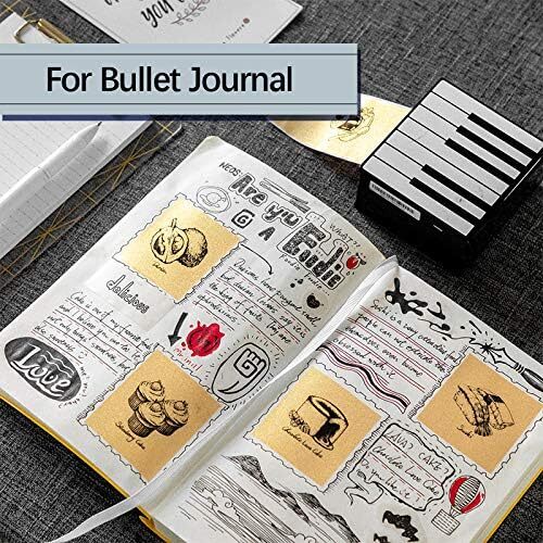 6 Rolls Phomemo M02/M02 Pro/M02S/M03 Sticker Adhesive Paper Set for DIY Printing