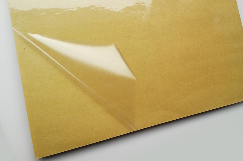 100 x A4 Clear Transparent Glossy Self Adhesive Sticker Paper Label Laser Print