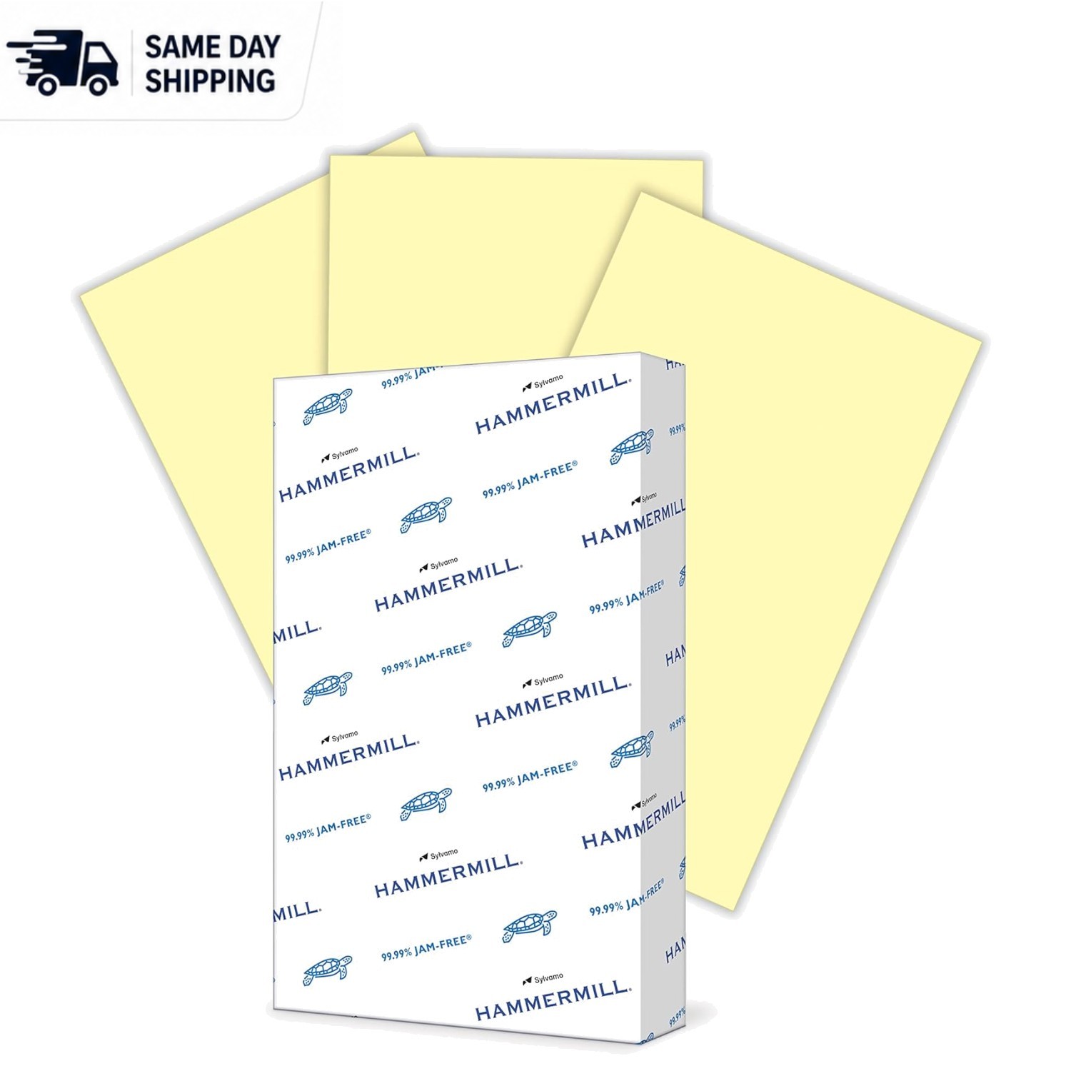 Sustainably Sourced 20 lb Canary Copy Paper, 500 Sheets | 8.5 x 14 Legal Size