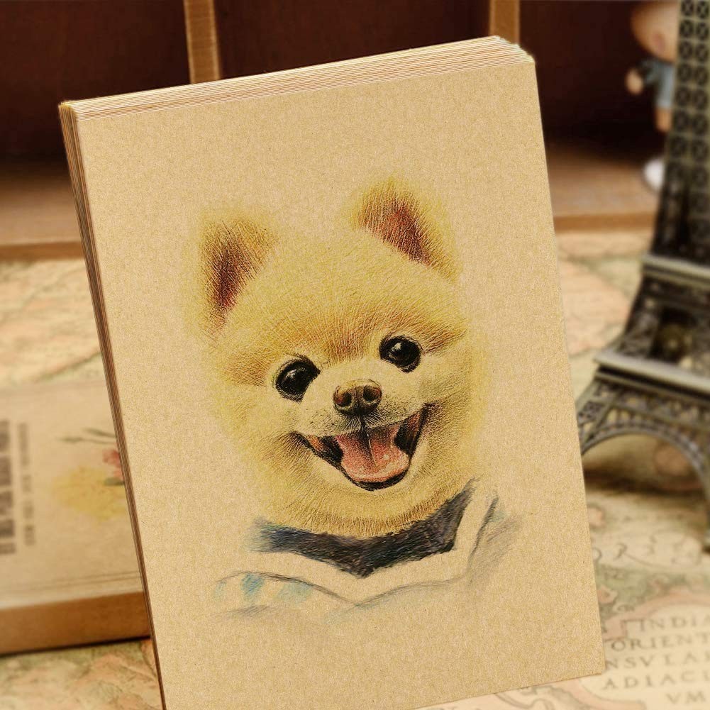 Bosster A4 Kraft Paper 100 Sheets A4 Cardboard Paper Brown Paper 100gsm z…