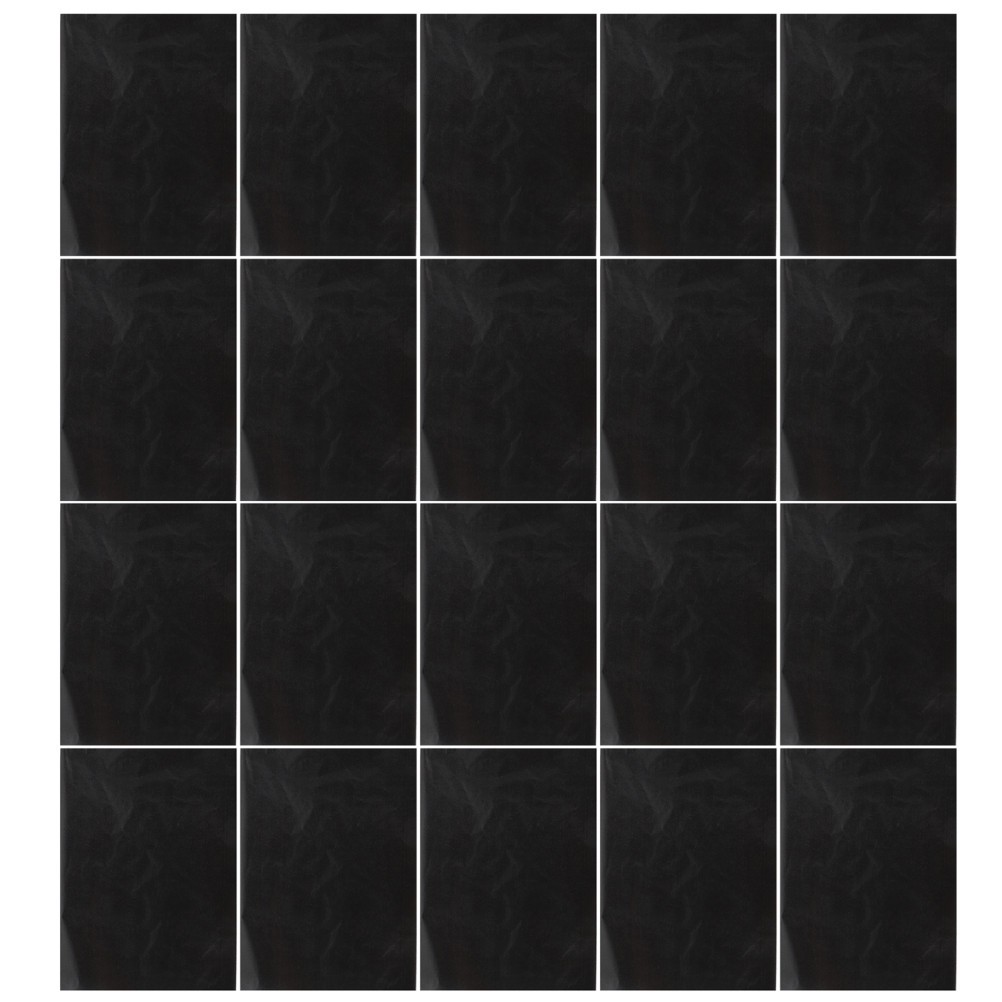 50Pcs Artist Grade Graphite Transfer Paper Reusable DIY Tracing Sheets Black