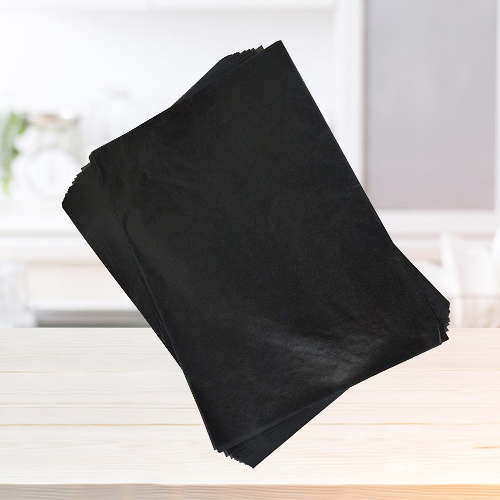 Black Carbon Transfer Paper 200Pcs Tracing Paper for Writing