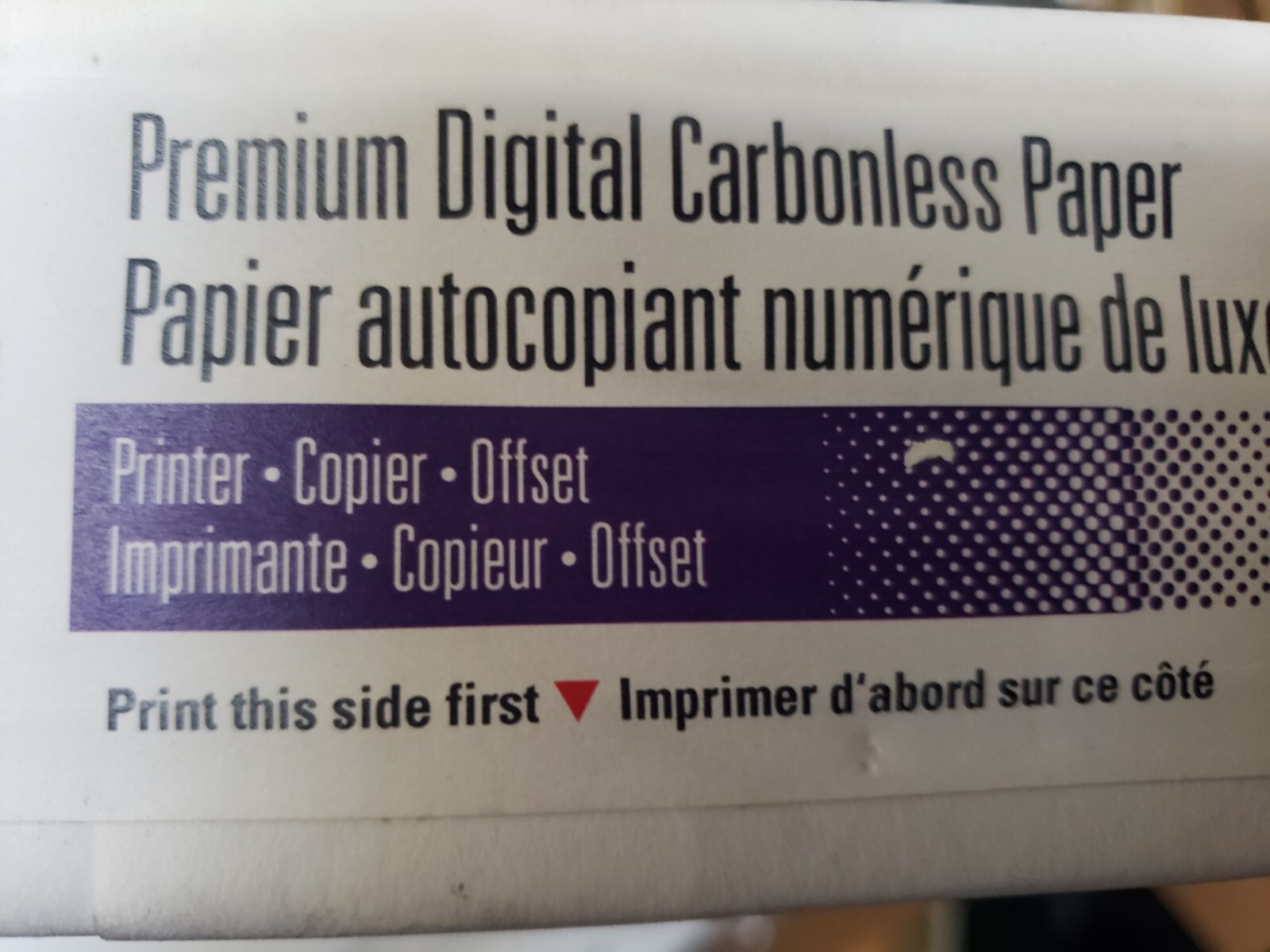 Xerox 8.5X11 Carbonless Paper White/Canary 3R12421 2 Part Straight 5000 Sheets