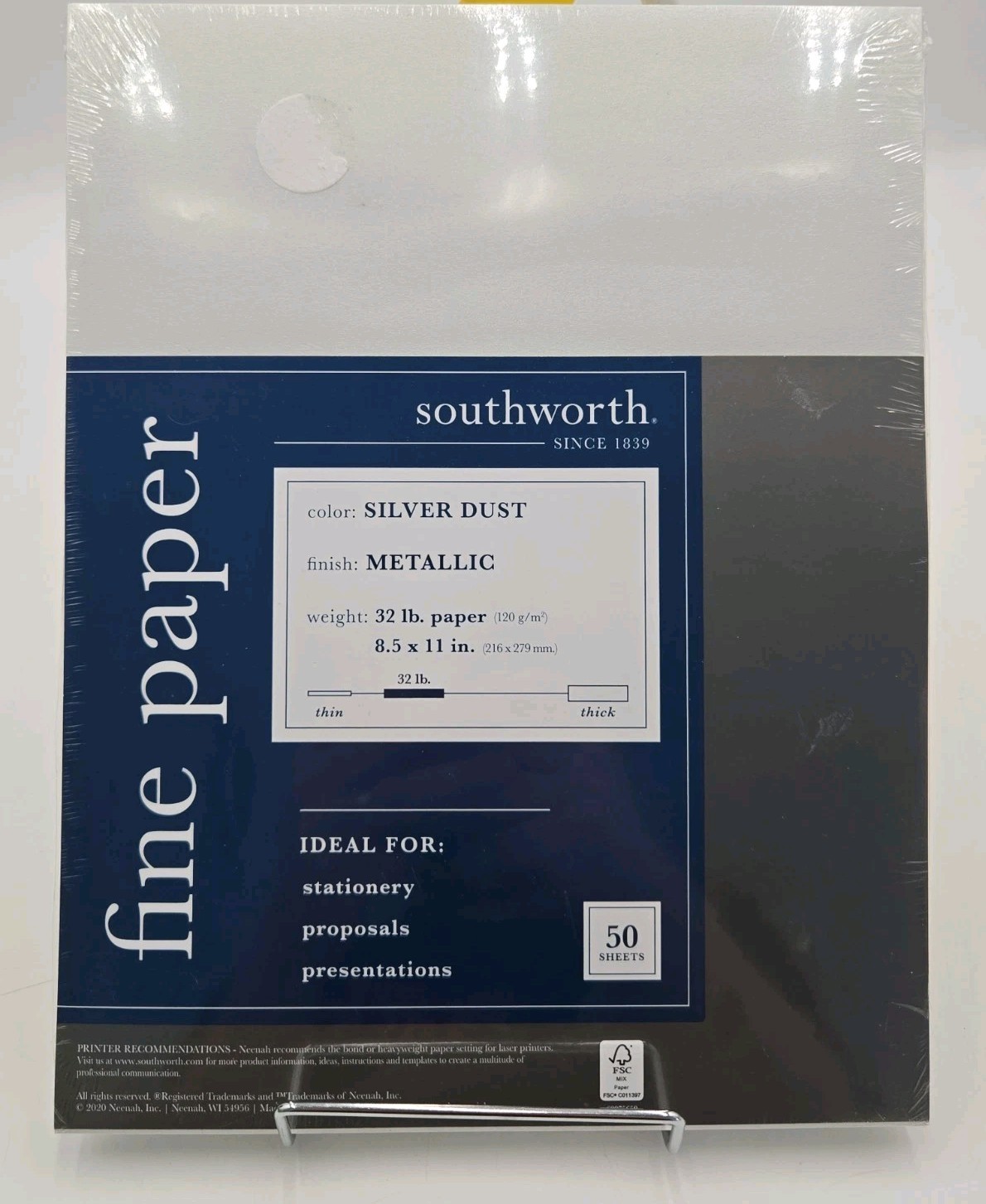 Southworth Fine Buttercream Paper 32 lb 8-1/2 x 11 Bond 50 Sheets