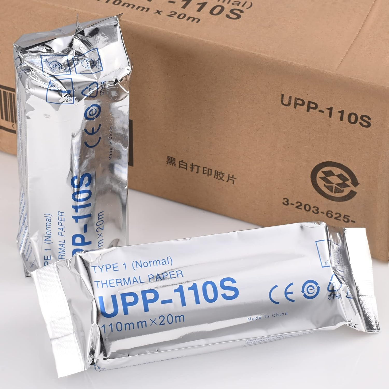 UPP-110S Type I Black and White Video Thermal Ultrasound Paper Film/Media 10 Rol