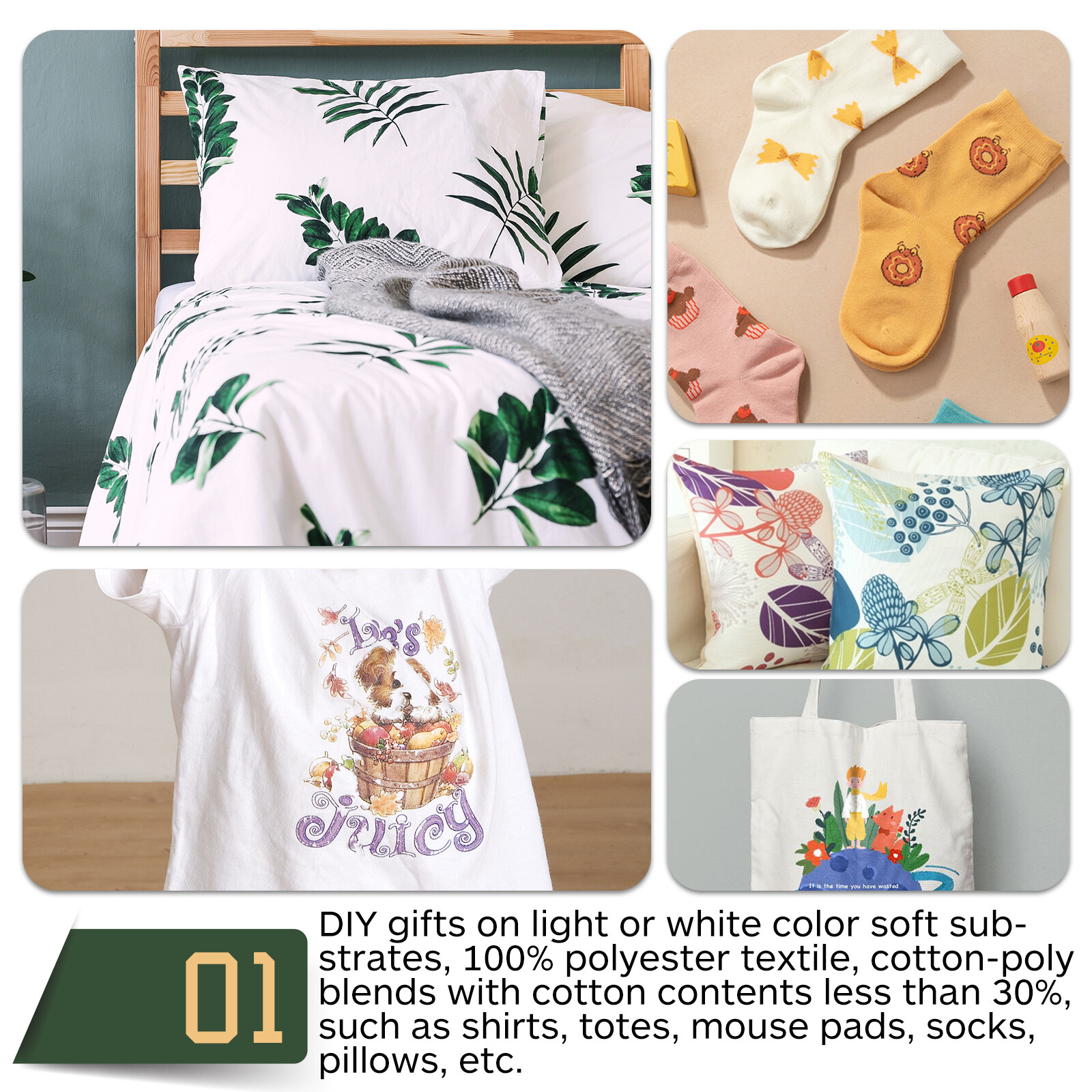Lot Bulk 125g A-SUB Sublimation Paper 8.5×11 8.5×14 11×17 13×19 110-1100 Sheets