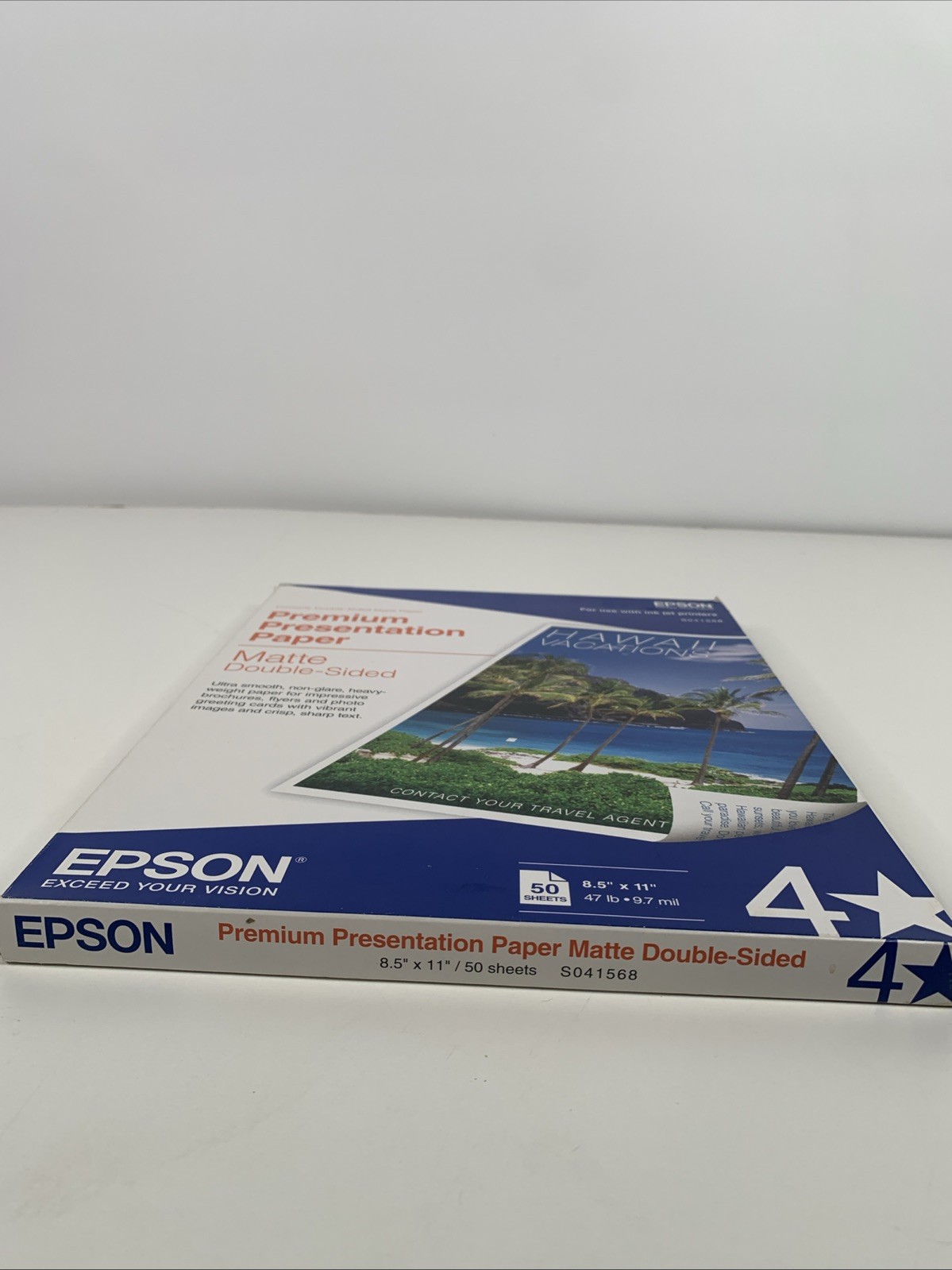 Epson S041257 Matte Paper Premium Presentation 8.5 X 11 Ink Jet – 49 SHEETS