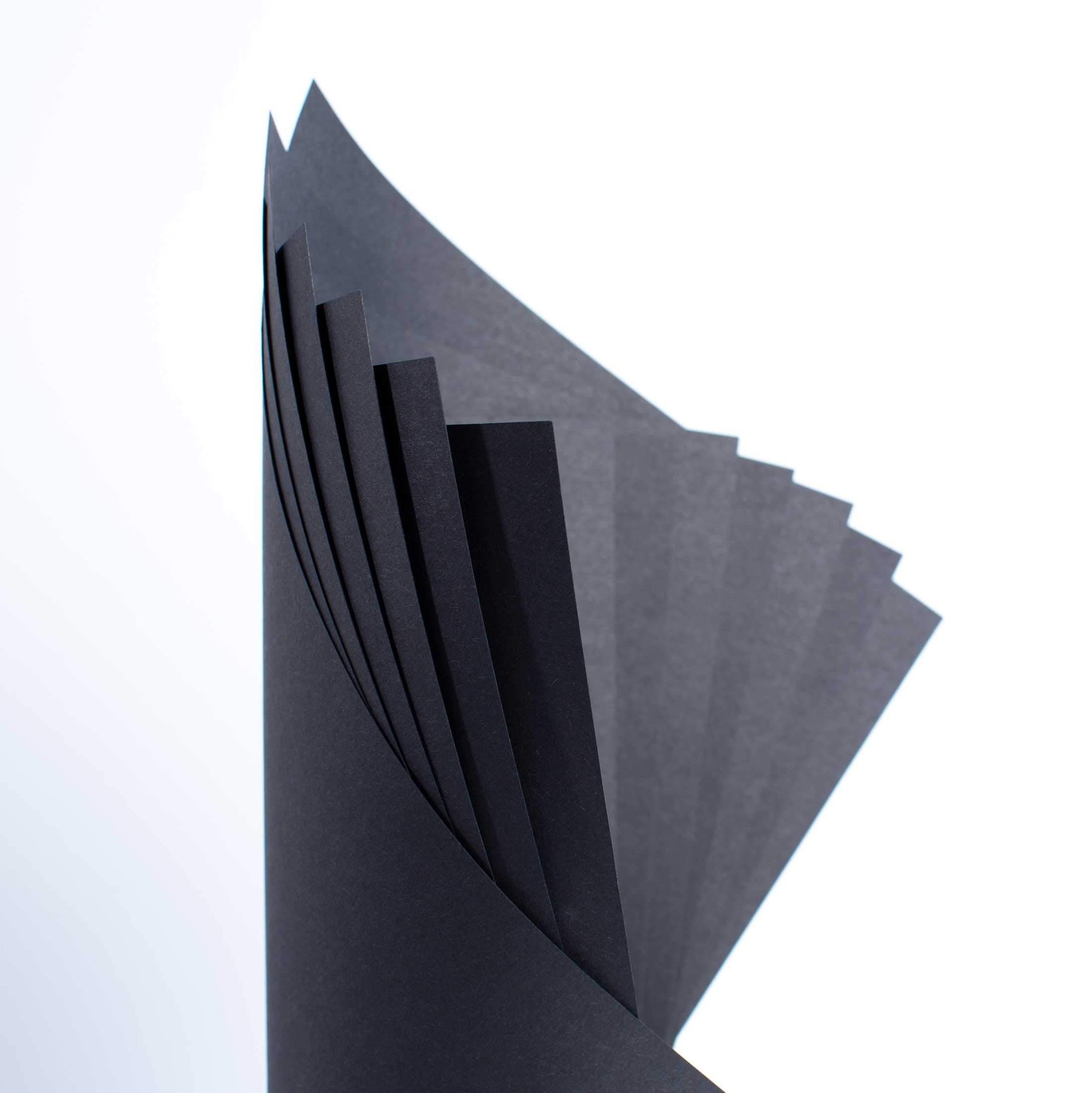 House of & Paper 220gsm A2 CARD – Black 50 Count Sheets