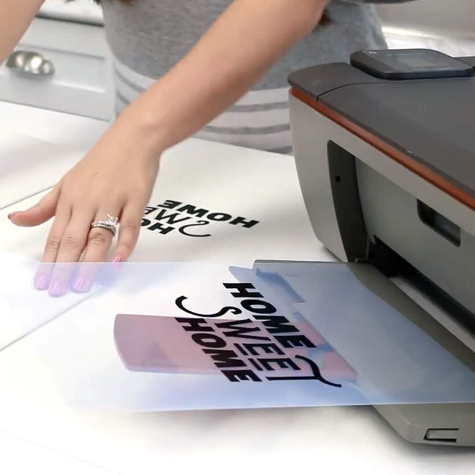 11″x17″，Silk Screen Printing Milky Transparency Laser Printing Film 50 sheets