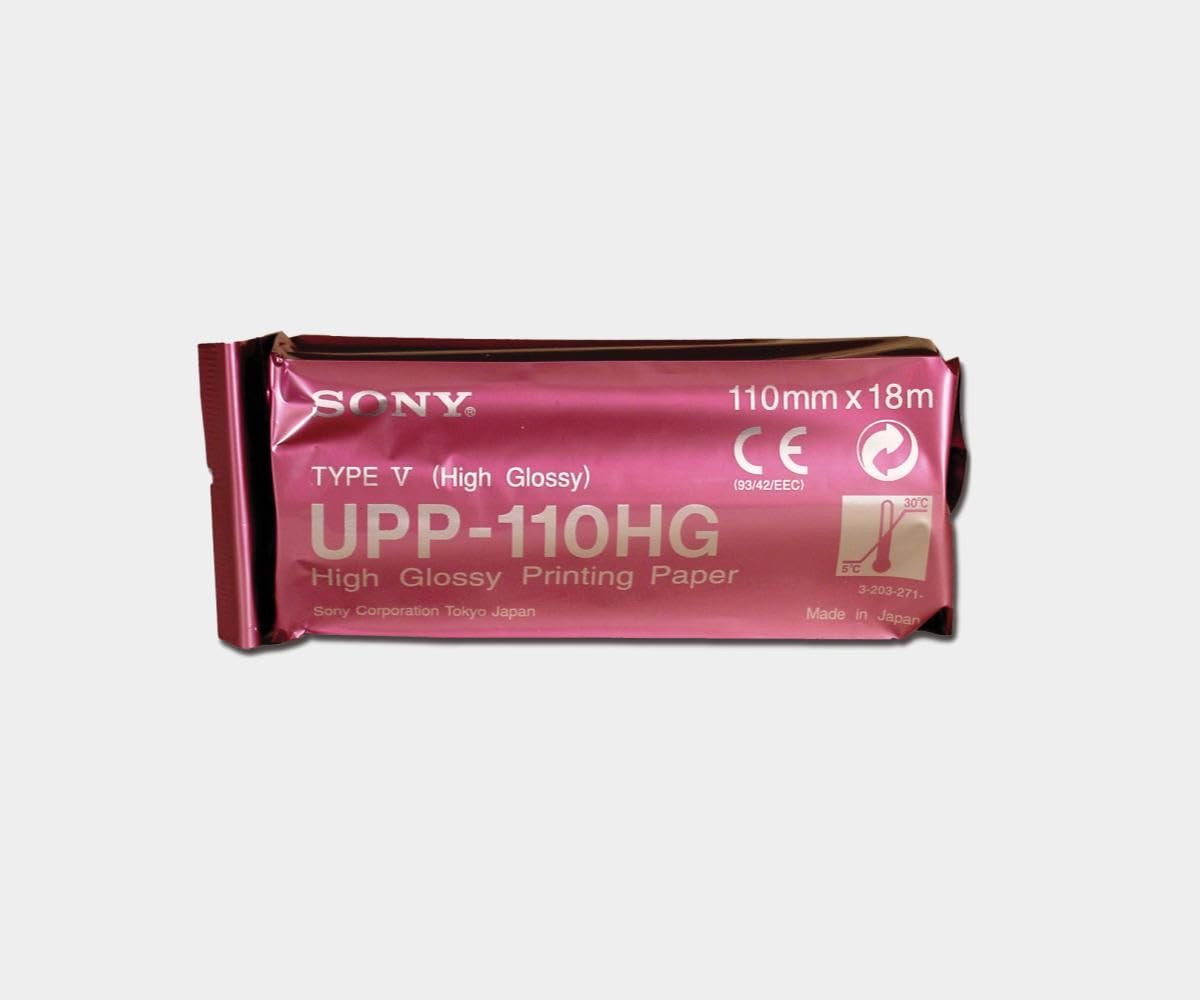 Sony UPP-110HG Thermal Print Media Video Imaging Paper 1Box (10 Rolls)