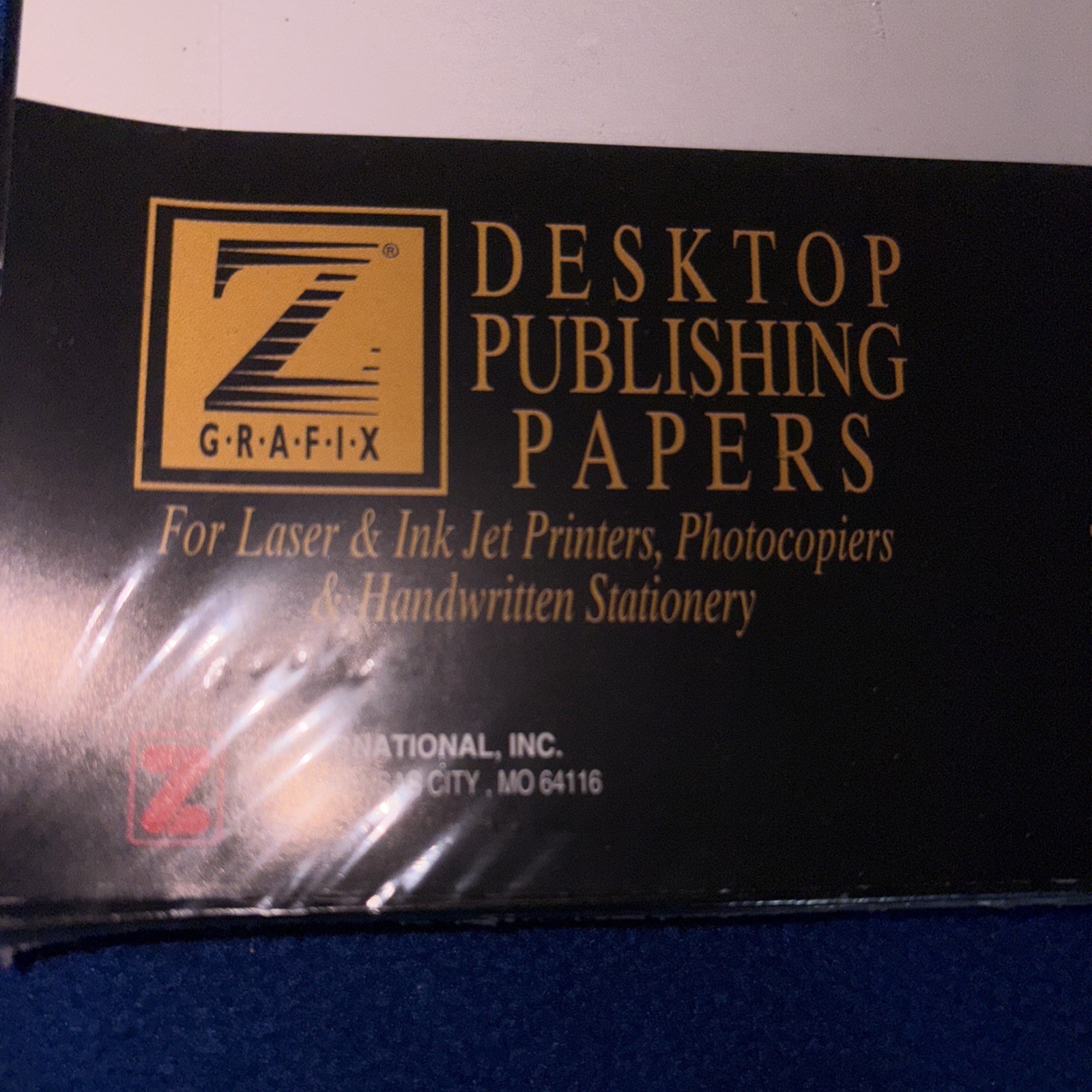 Letterhead Z Grafix Desktop Publishing Papers STATELY 50 Letterhead 25 Envelopes