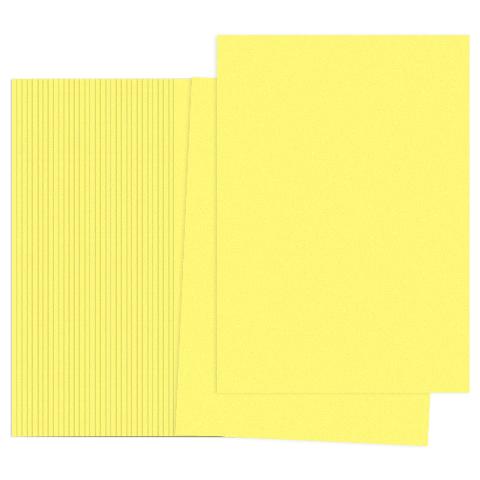 Bright Yellow Color Copy Paper, 100 Sheets 8.3×5.9″ A5 70gsm