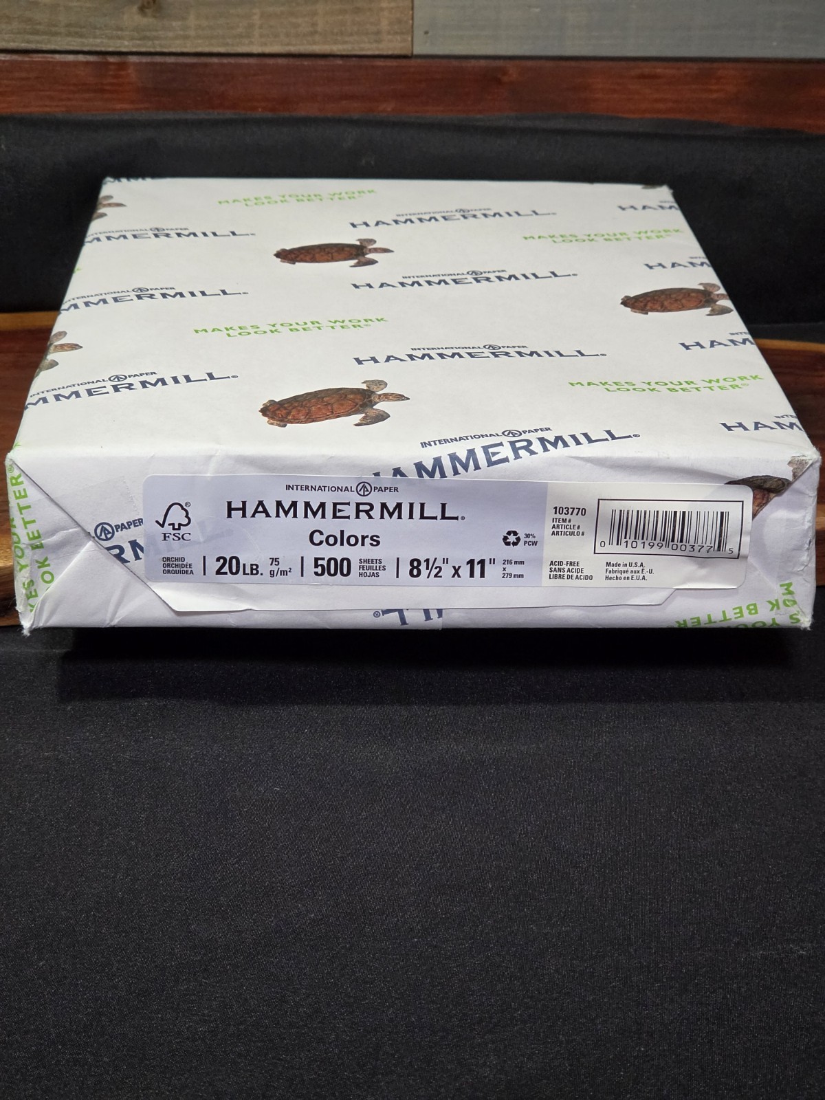 Hammermill Colored Printer Paper Made In USA 20 lb Orchid , 8.5 x 11-500 Sheets