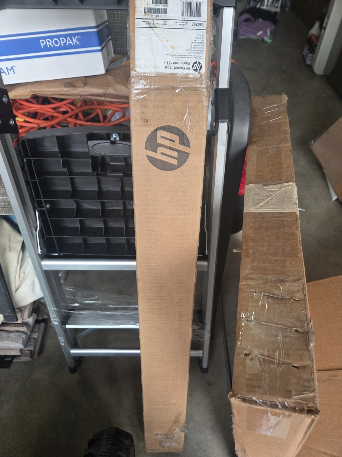 HP C6020B Designjet Inkjet Coated Large Format Paper 4.5 Mil 36″ X 150 FT -…