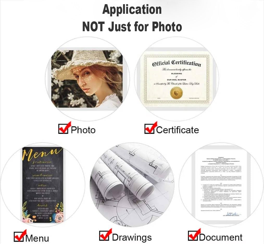 30 Pack Laminating Sheets, Clear 9 x 11.5 Inch Thermal Laminating Pouches for
