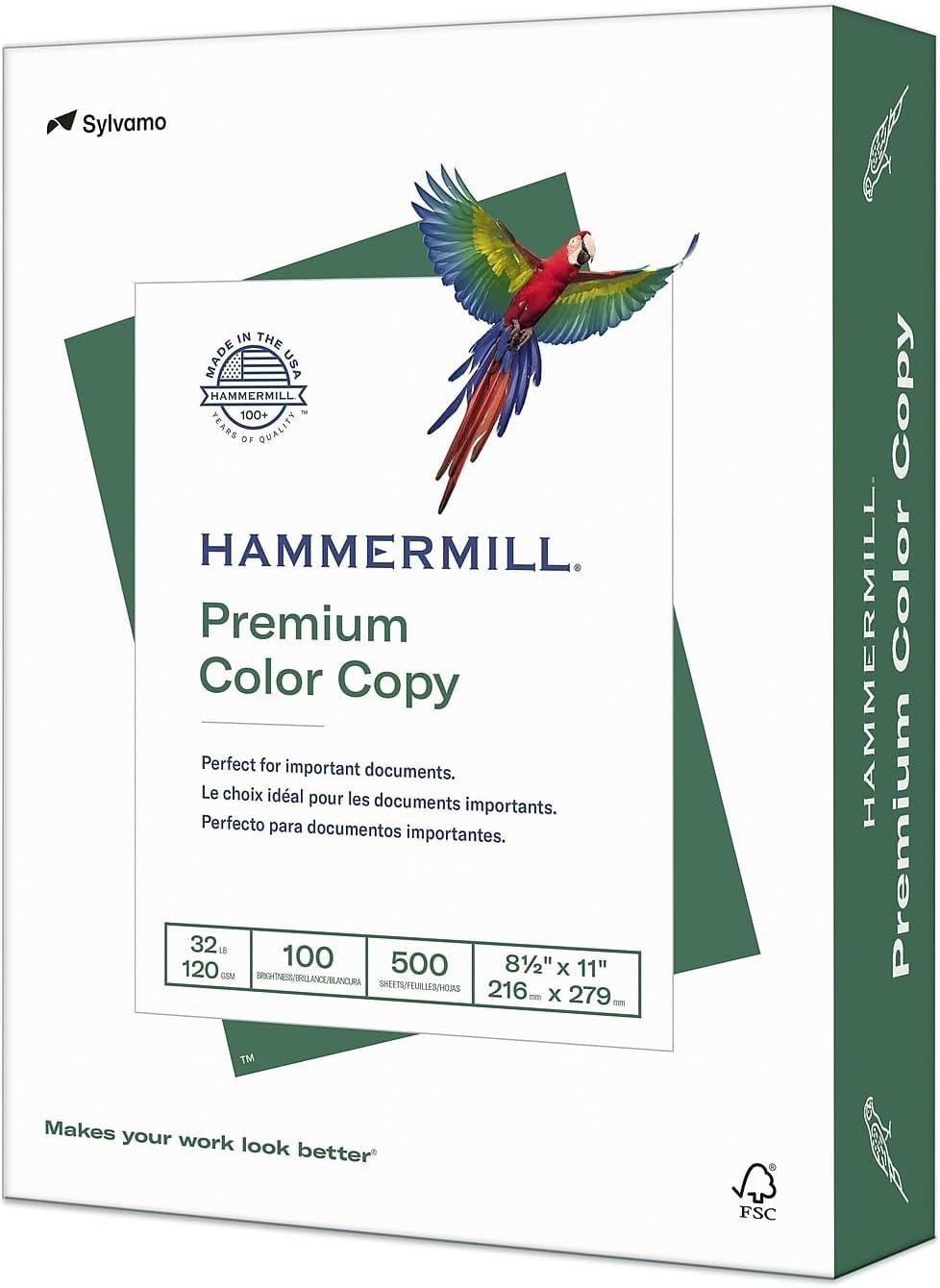 Versatile 32 lb Color Copy Paper, 8.5×11 – Perfect for Presentations & Flyers