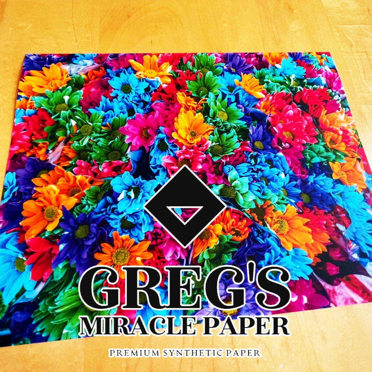 Greg’s Miracle Paper – 10 sheets of synthetic paper for inkjet printing 8.5×11