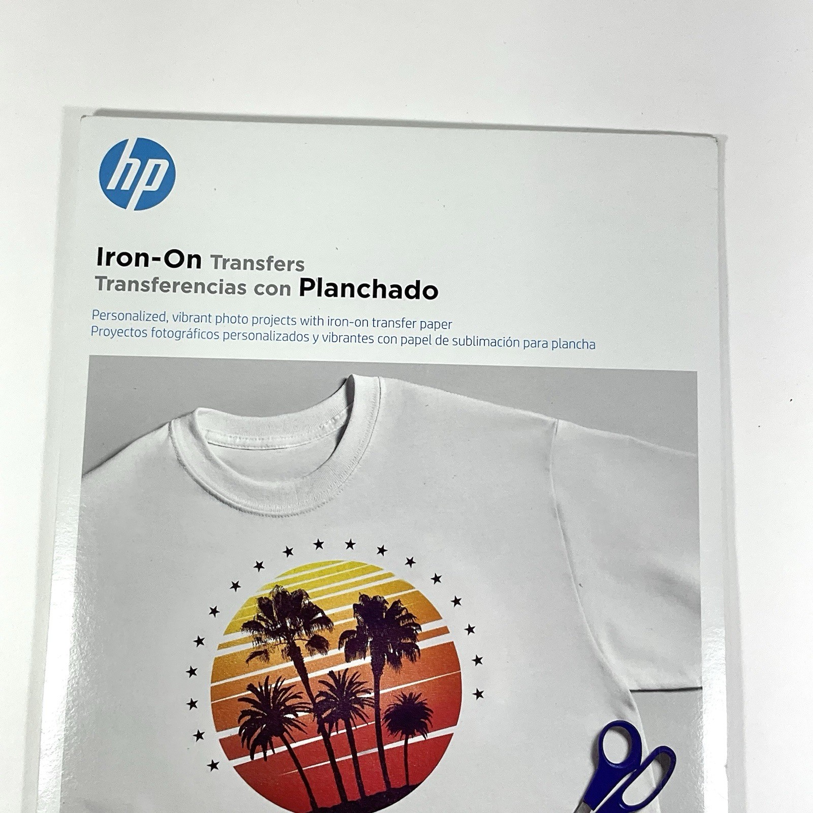 HP Iron-On Transfer Paper 12 Sheets INKJET (8.5″ x 11″) C6049A SEALED