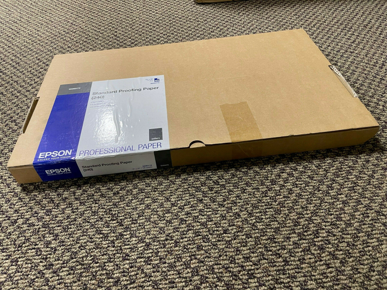 Epson Standard Proofing Paper (240) (13 x 19″, 100 Sheets) S045115