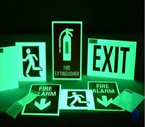 CISinks 5 Sheets A4 Glow in the Dark Printable Photoluminescent Paper – Recha…