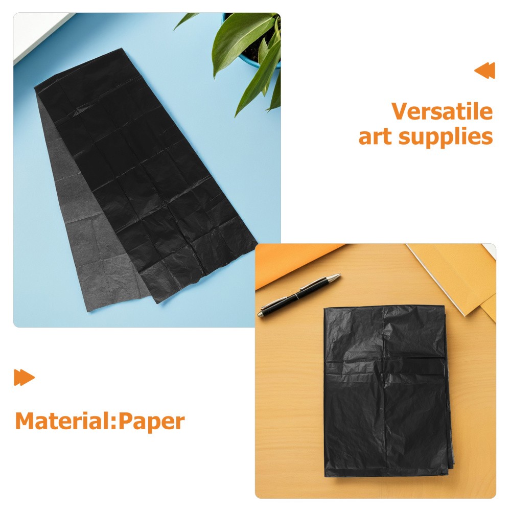 2Pcs Graphite Copy Paper for Accurate Tracing and Drawing on Wood Canvas