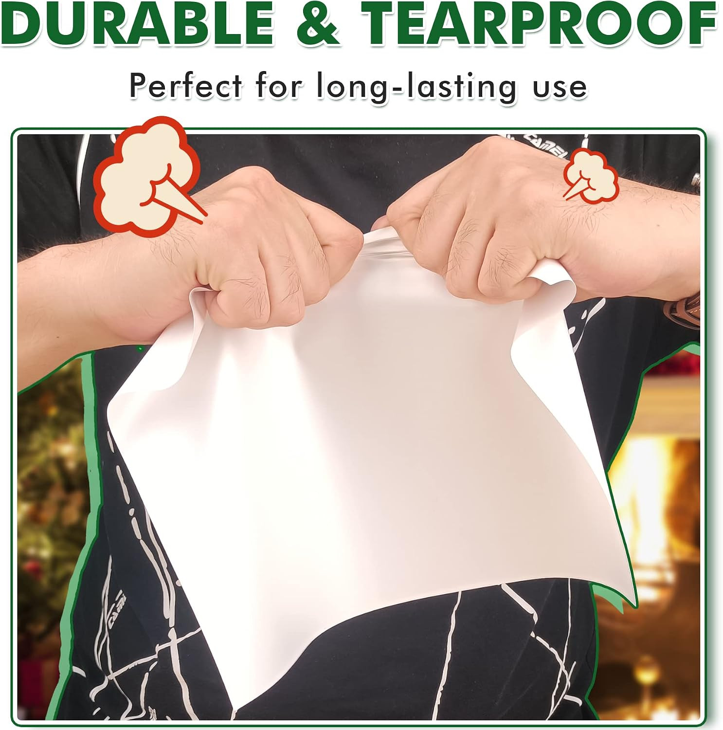 Waterproof Paper for Laser Printer, Tearproof Printer Paper, Matte Double Sided