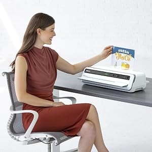 Thermal Laminating Sheets, 3mil Letter Size Pouches, 9 x 11.5, 200 Pack, Clear