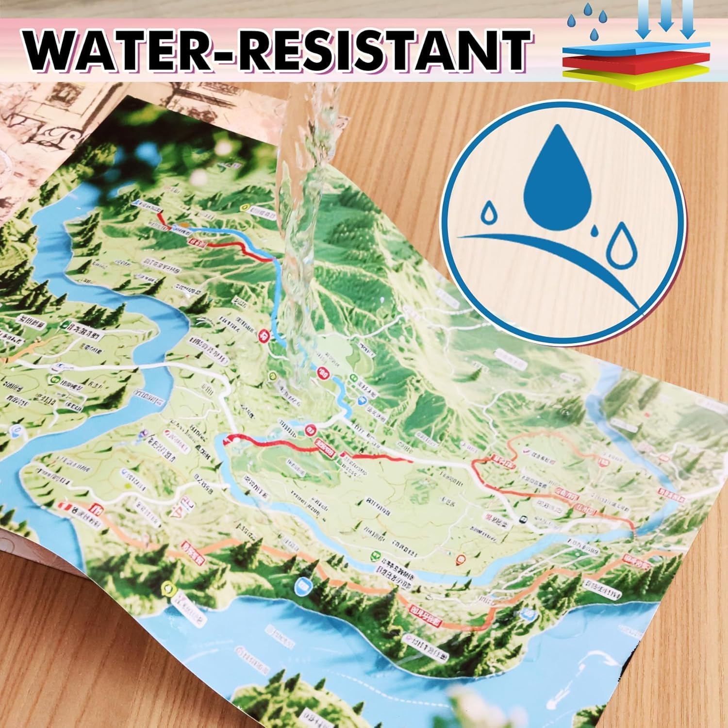Printable Waterproof Paper for Inkjet Printer, 11×17 In 30 Sheets Matte White Vi