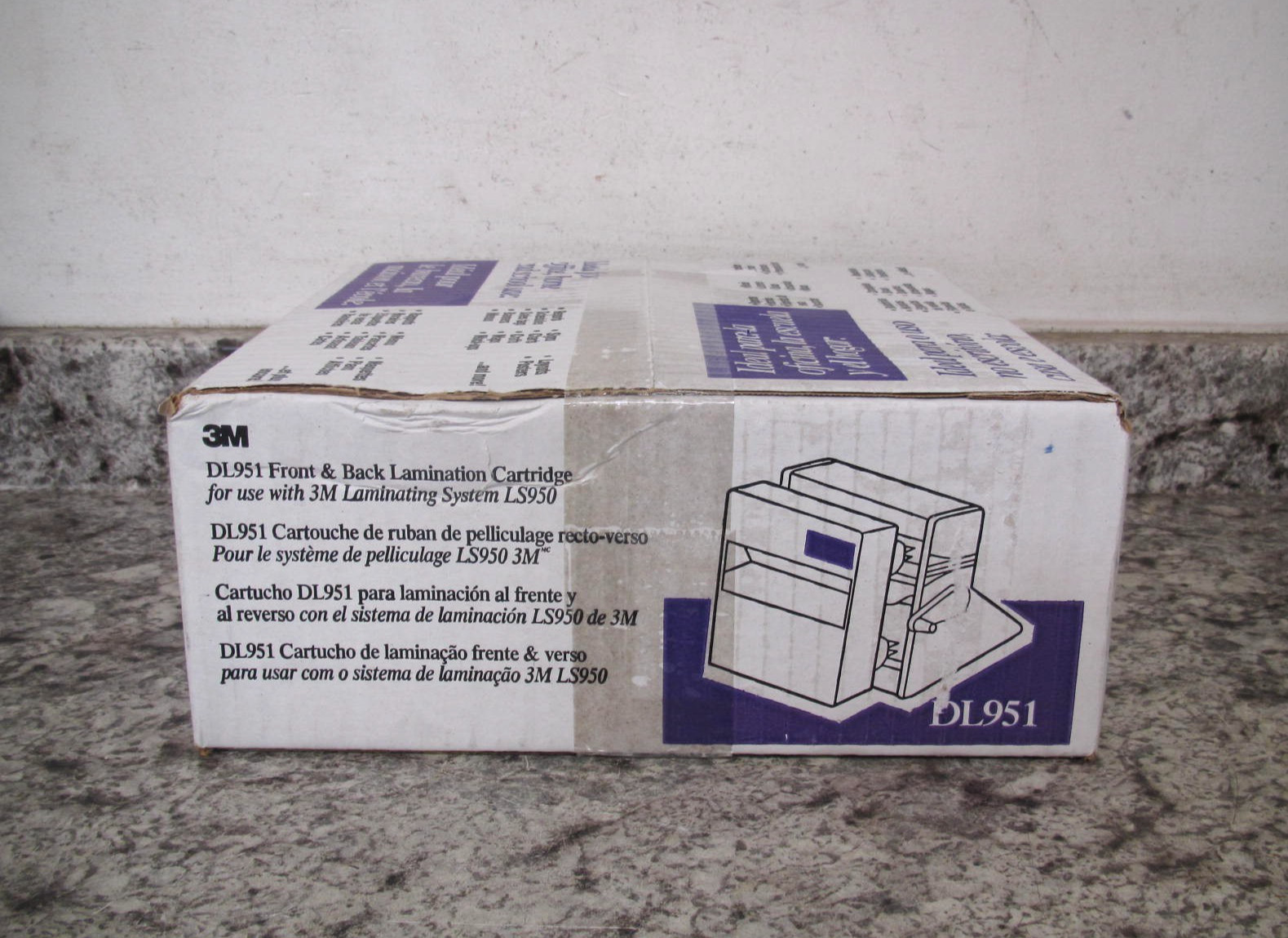 New 3M DL951 / LS950 Scotch Front / Back Dual Lamination Cartridge Free Shipping