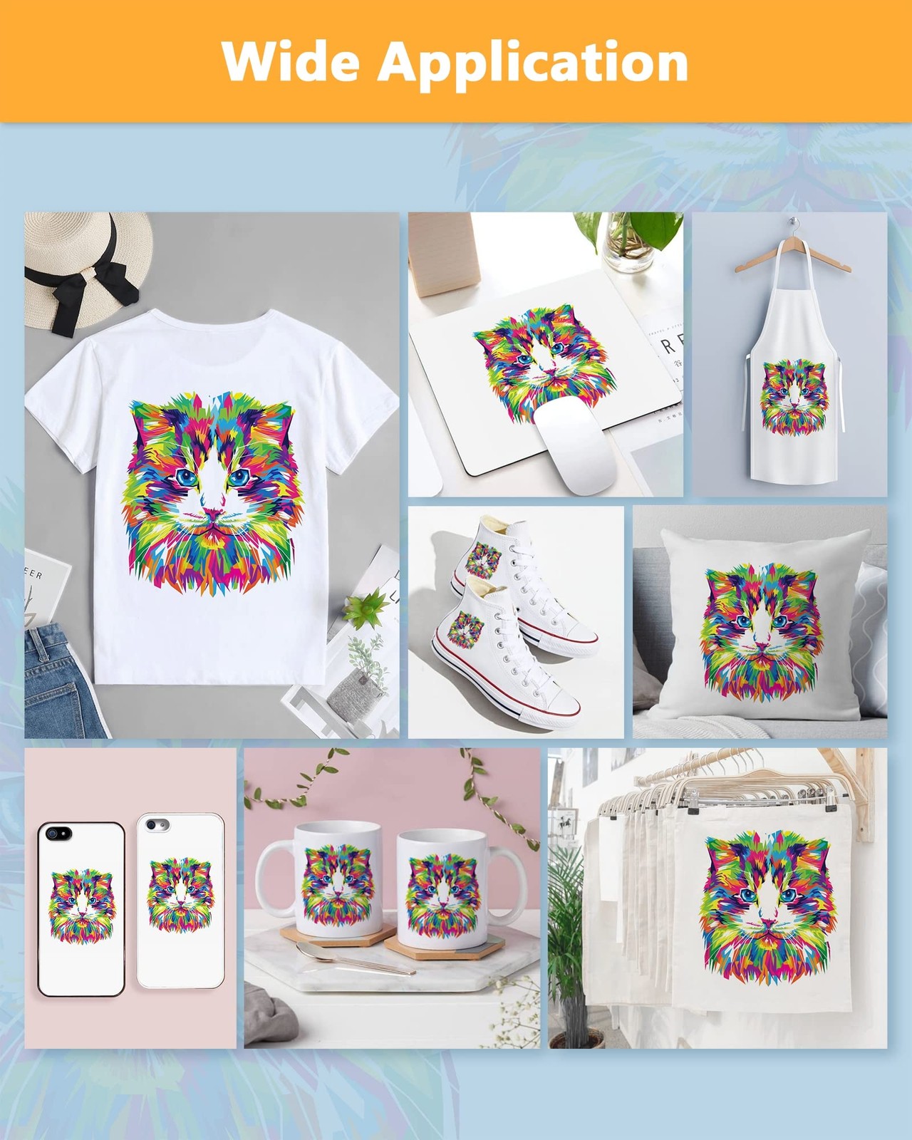 Stampcolour 170 Sheets Sublimation Heat Transfer 8.5×11 inch A4 for Any Epson…