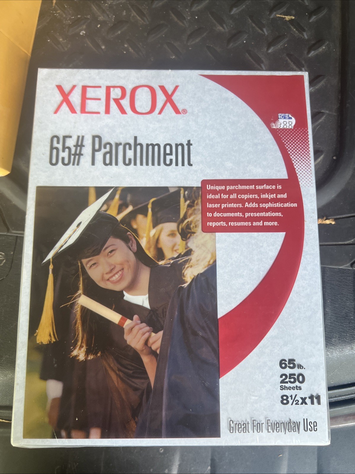 Xerox 65# Parchment Blue Copy Printer Paper 250 Sheets 8 1/2″ × 11″