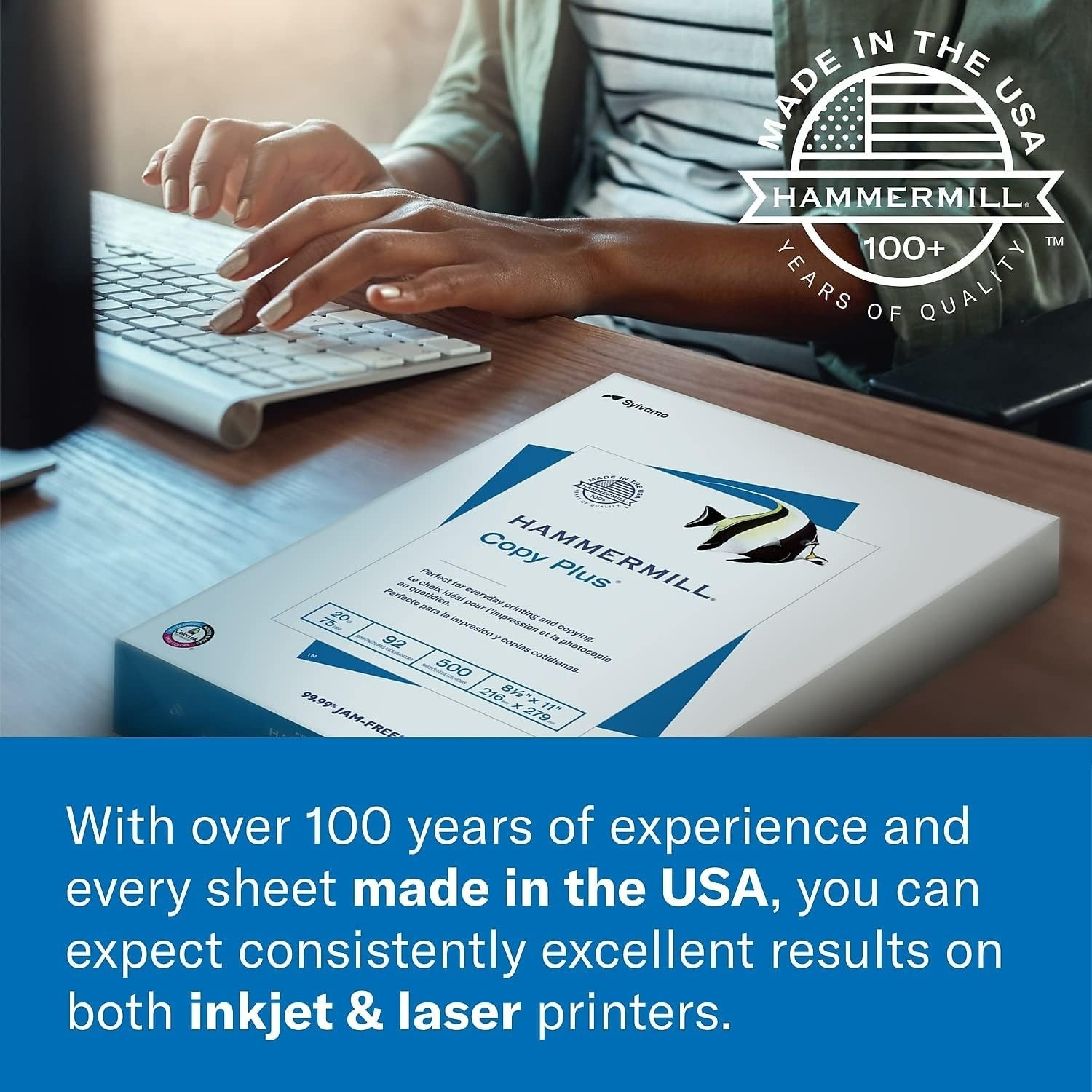 High-Quality 32 lb Glossy Printer Paper 8.5×11 – 500 Sheets, Jam-Free Guarantee