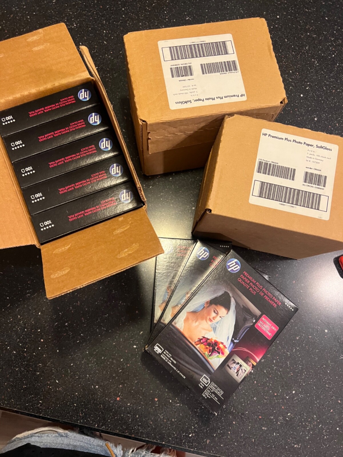 Lot of 20 packs hp premium photo paper printer paper cr66a
