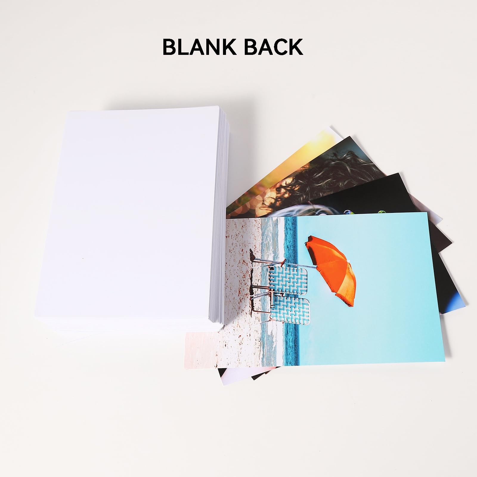 36 PCS Glossy Inkjet Photo Paper 8.5×11 Inch 53lb 200GSM Instant Dry Dye